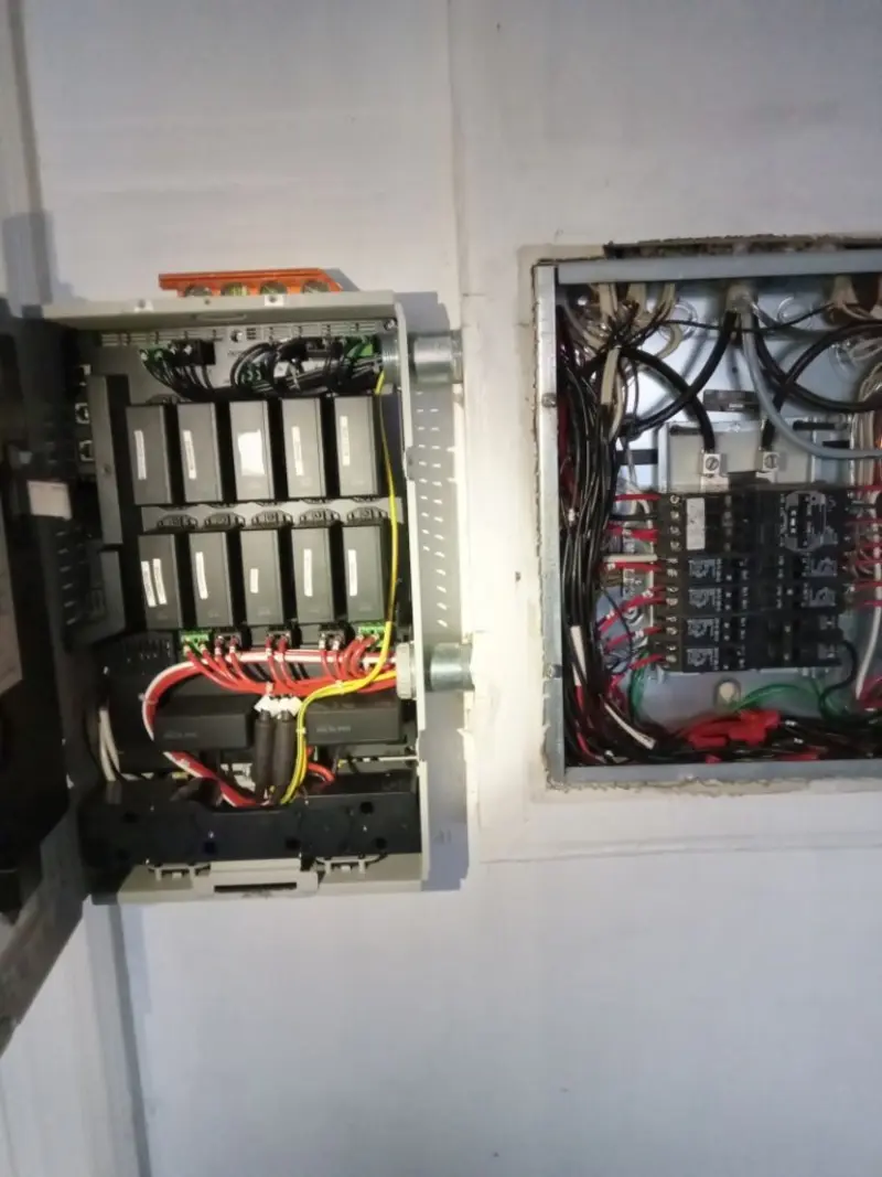 Electrical panel upgrade completed for Electrical Inspection in Evanston